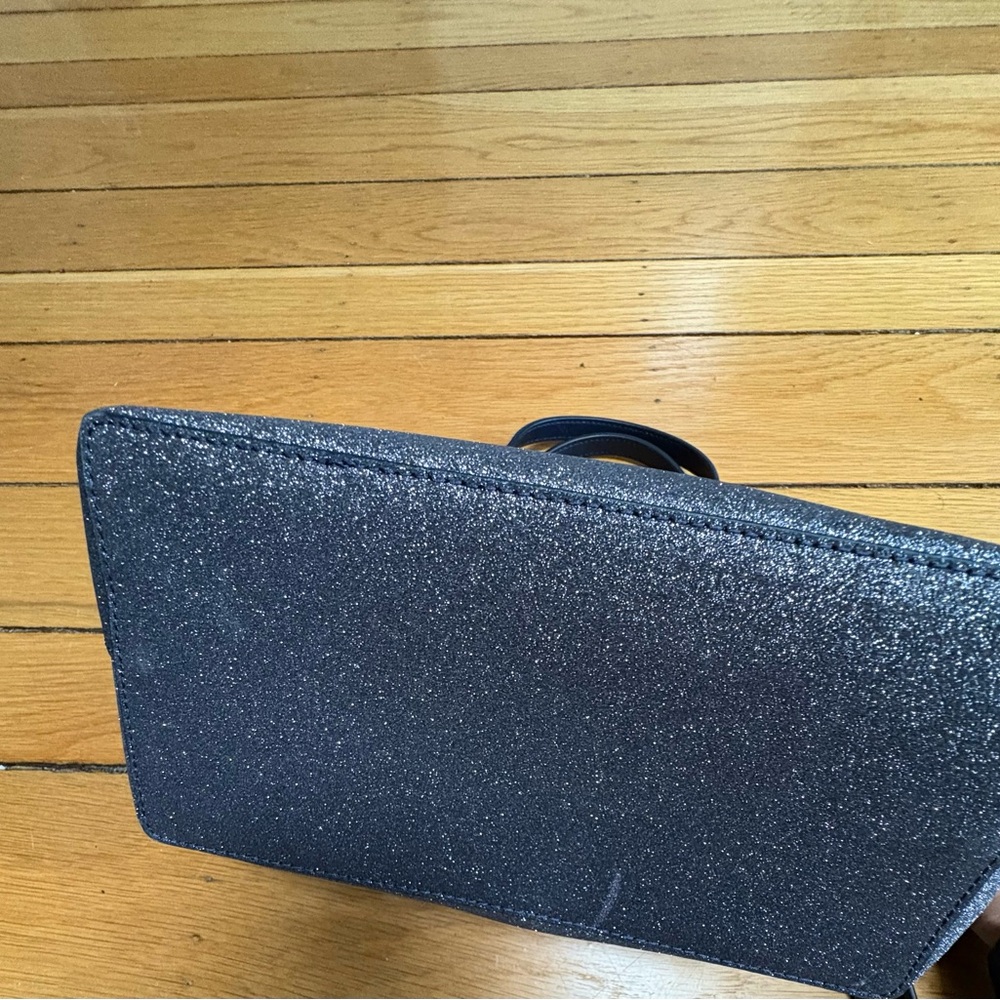 Kate Spade Glitter Tote Bag - Silver and Black - Picture 3 of 3